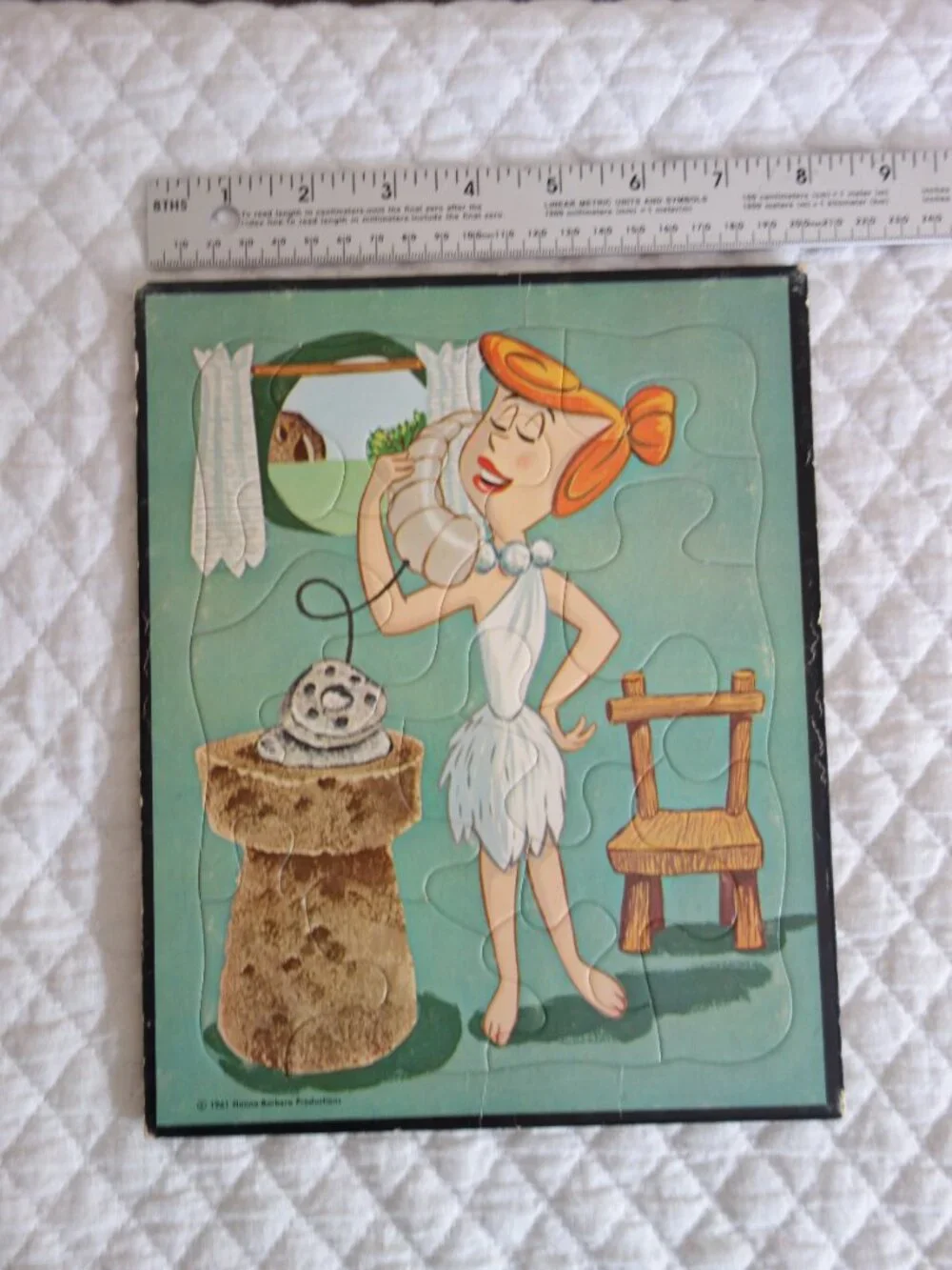 Vntg 1960’s Whitman Puzzles Hanna-Barbera Flintstones, Captain Kangaroo, Dennis